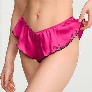 Sexy Satin Flutter Cheeky